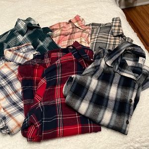 Women’s flannel shirts